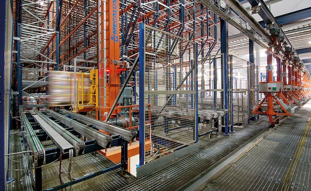 A large warehouse to hold the juices of Sokpol in Poland