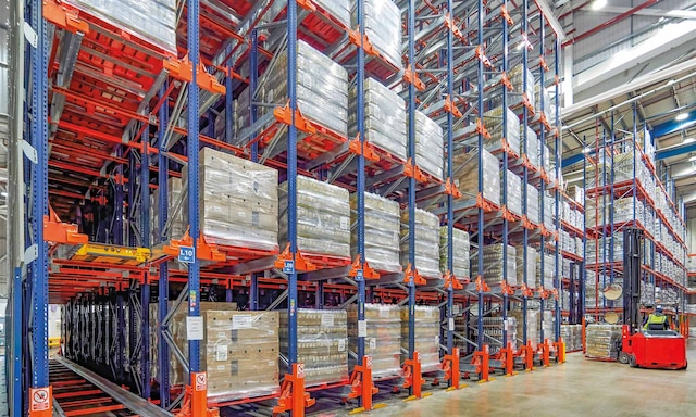 Edible Oils Limited installs the semi-automated Pallet Shuttle in its bottled oil warehouse