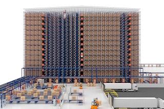 In high-capacity facilities, automatic shuttles have proven to be the most effective warehouse management system