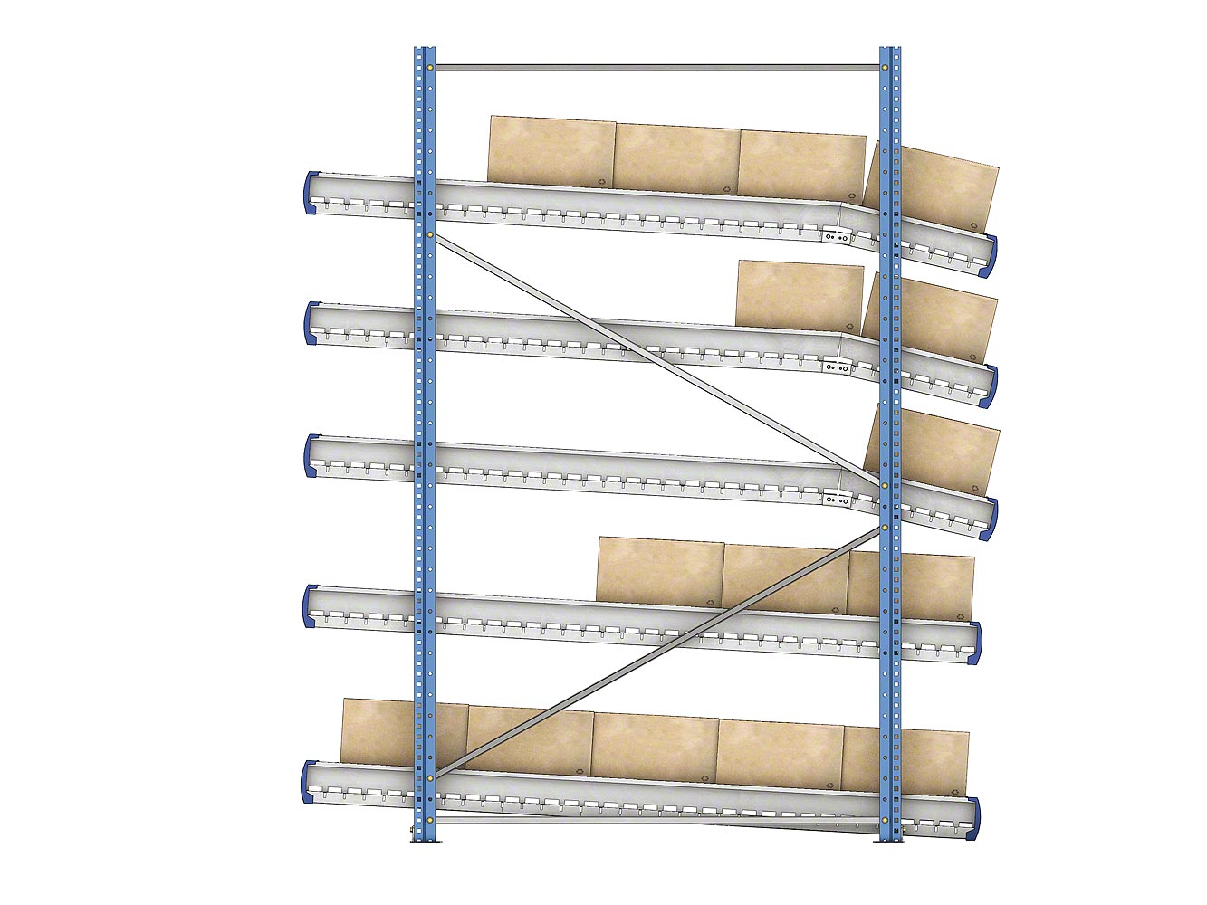 Carton live storage