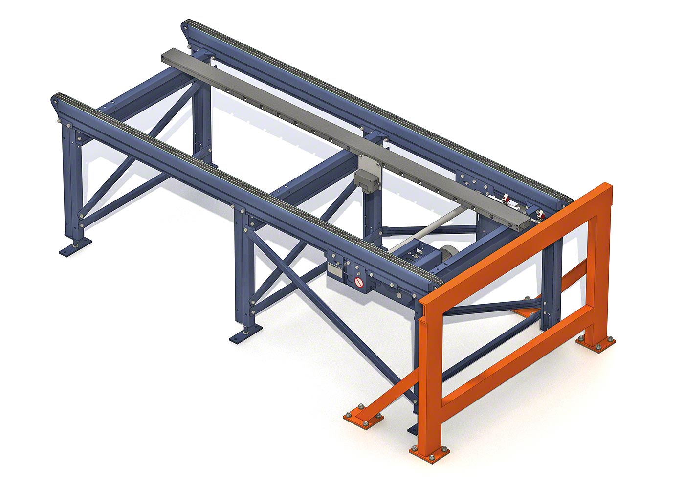 Conveyor system for pallets