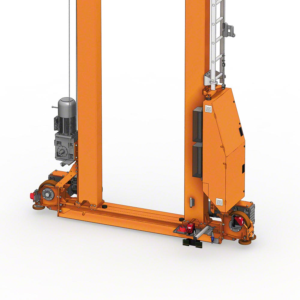 Stacker cranes for boxes
