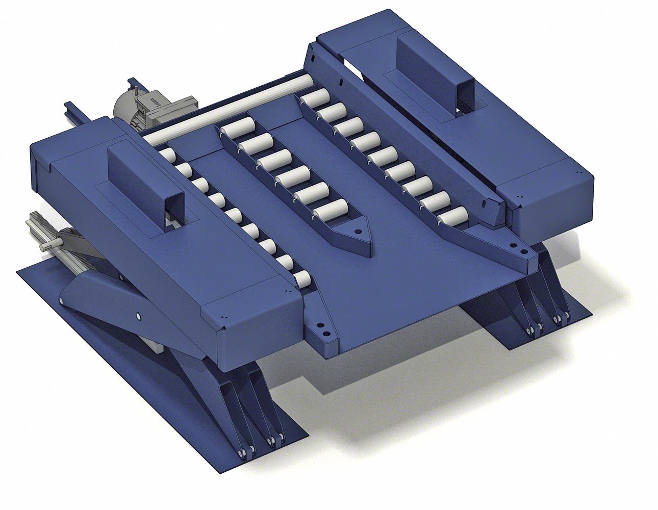 Conveyor system for pallets
