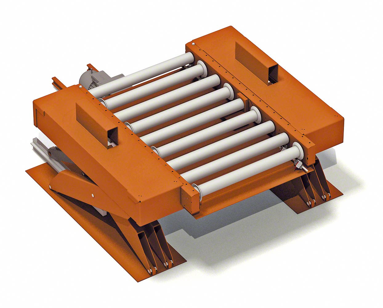 Conveyor system for pallets