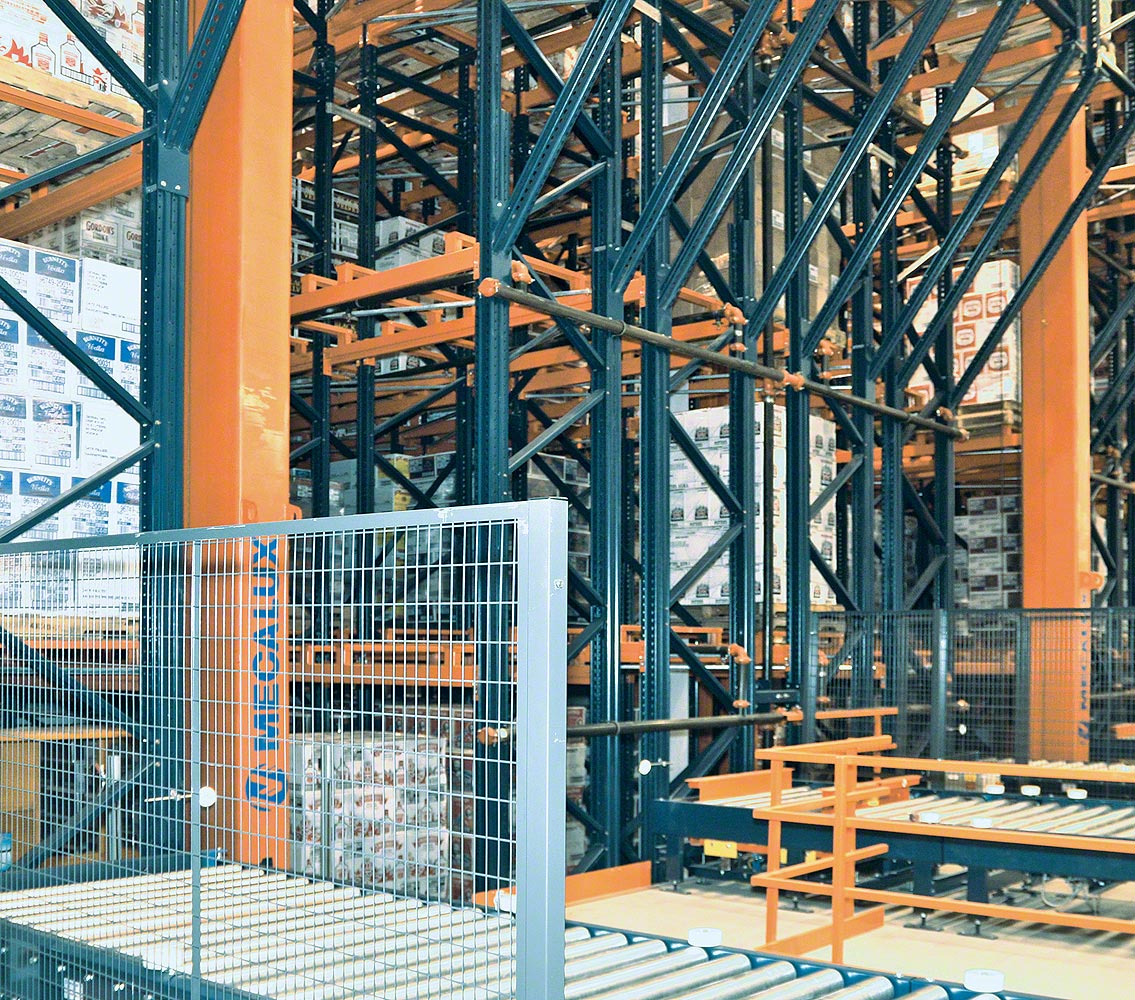 Stacker cranes for pallets