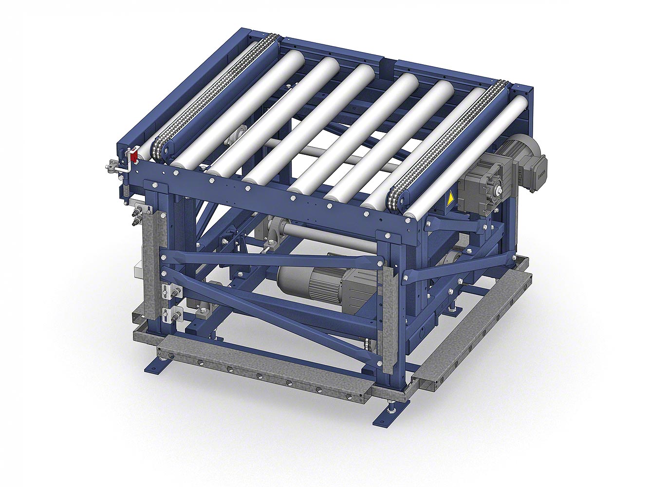 Conveyor system for pallets
