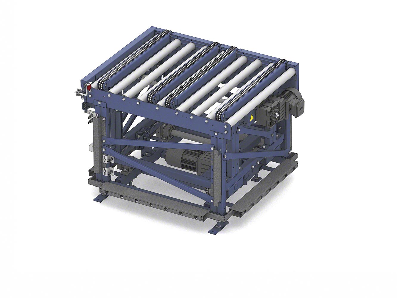 Conveyor system for pallets