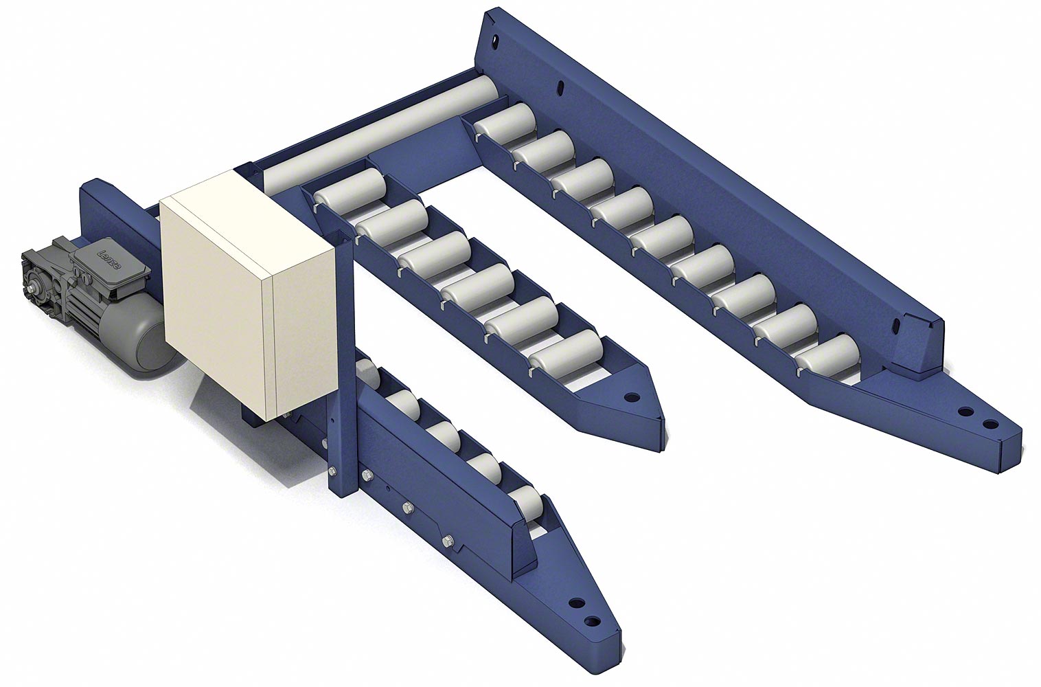 Conveyor system for pallets
