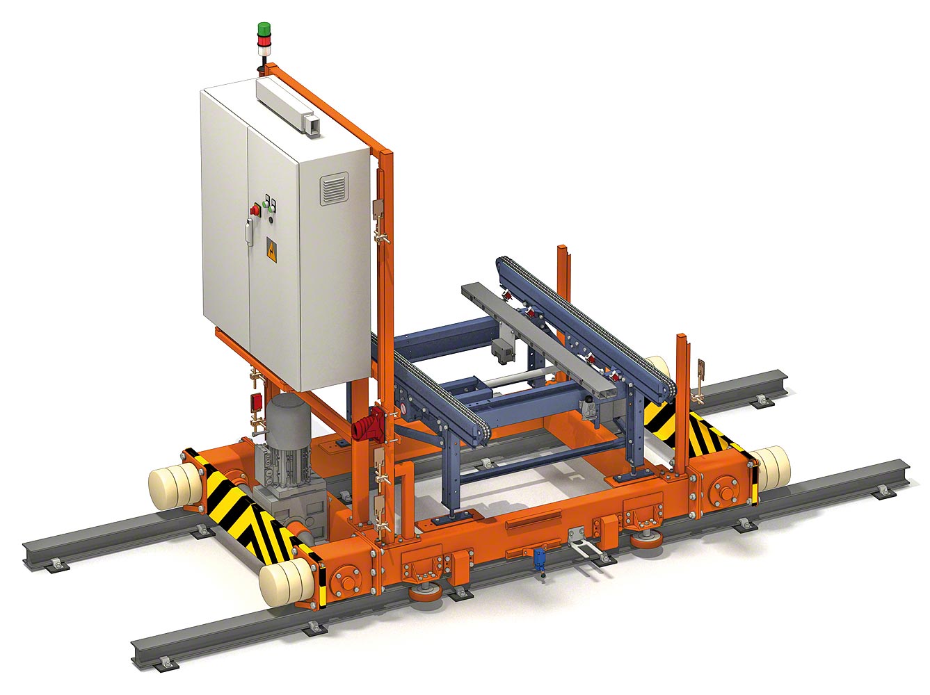 Conveyor system for pallets