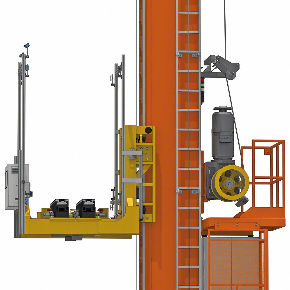 Stacker cranes for pallets