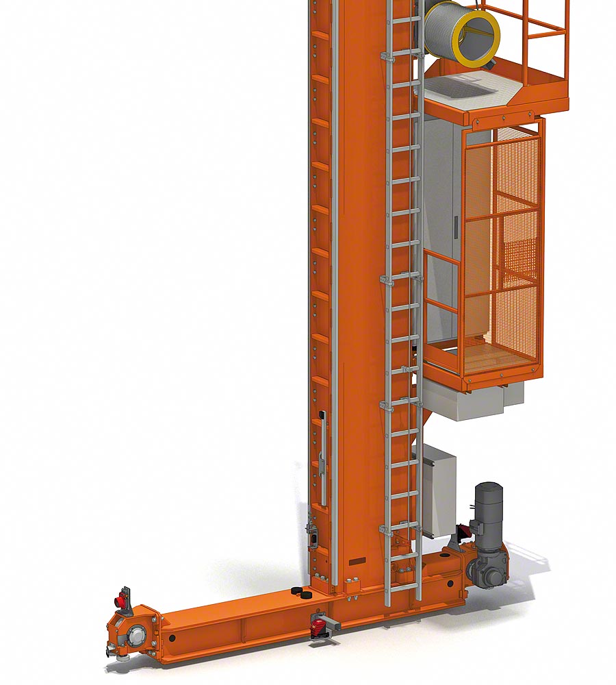 Stacker cranes for pallets