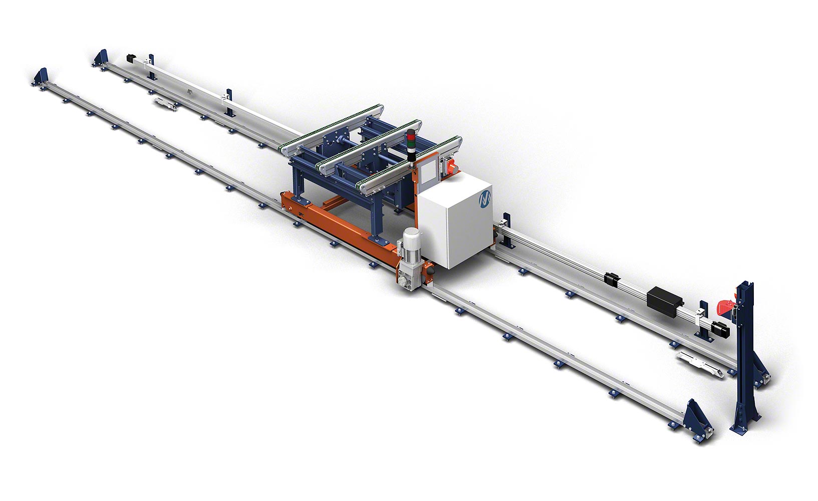 Conveyor system for pallets