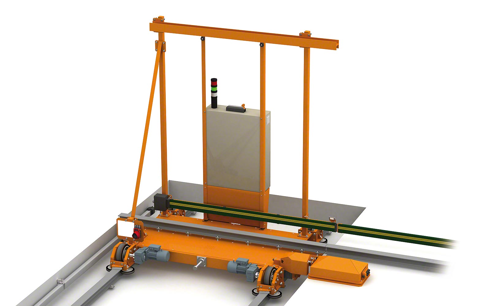 Stacker cranes for pallets