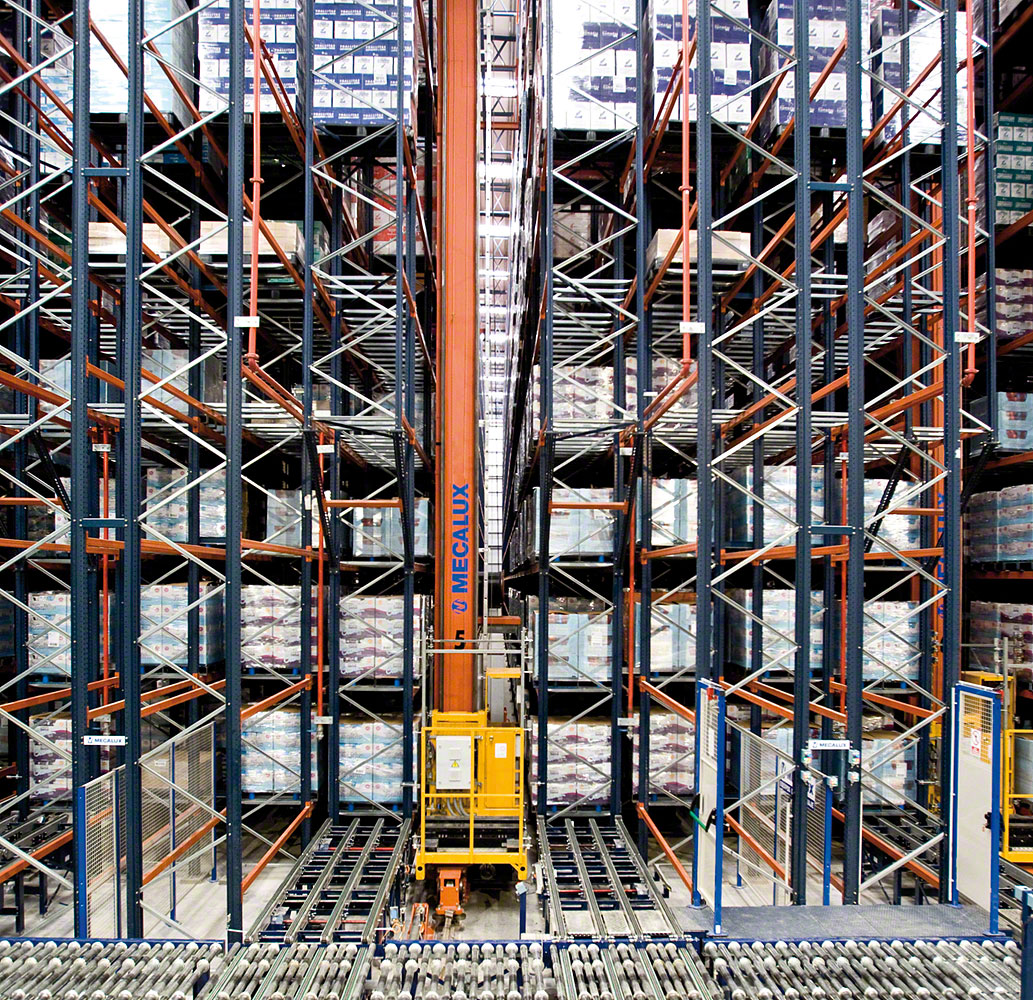 Stacker cranes for pallets