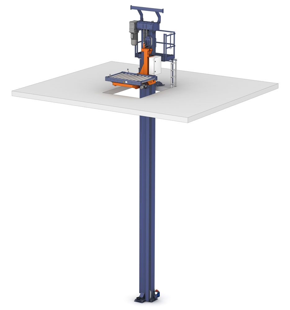 Conveyor system for pallets