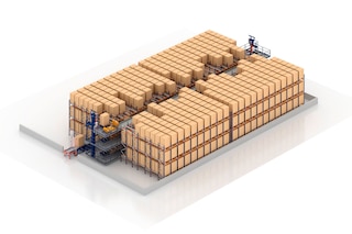 Installation of an APS system can optimise low-bay warehouses